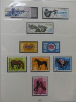 BRD Bund 1960-1977 in 4er Blocks teolbesammelt im Leuchtturm Album #LZ186