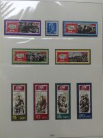 BRD Bund 1960-1977 in 4er Blocks teolbesammelt im Leuchtturm Album #LZ186