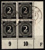Alliierte Besetzung 912 DZ 3 gestempelt geprüft Schlegel BPP #NU248