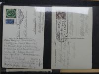 Deutschland ca. 120 Belege, u.a. Schiffspost im Safe-Album #LZ193