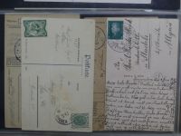 Deutschland ca. 120 Belege, u.a. Schiffspost im Safe-Album #LZ193