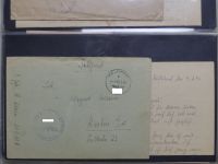 Deutschland ca. 120 Belege, u.a. Schiffspost im Safe-Album #LZ193