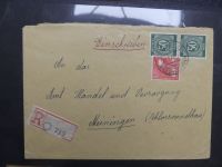 Deutschland ca. 120 Belege, u.a. Schiffspost im Safe-Album #LZ193