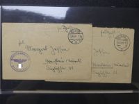 Deutschland ca. 120 Belege, u.a. Schiffspost im Safe-Album #LZ193