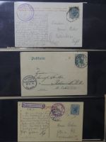 Deutschland ca. 120 Belege, u.a. Schiffspost im Safe-Album #LZ193