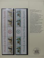 DDR Exklusiv-Zusammenstellung 1+2 in Post Büchern #LZ197