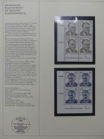 DDR Exklusiv-Zusammenstellung 1+2 in Post Büchern #LZ197