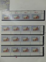 Bund Bogenzudrucke, spezialisierte Sammlung im Leitz Ordner #LZ199