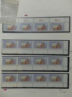 Bund Bogenzudrucke, spezialisierte Sammlung im Leitz Ordner #LZ199