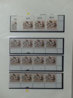 Bund Bogenzudrucke, spezialisierte Sammlung im Leitz Ordner #LZ199