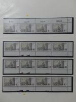 Bund Bogenzudrucke, spezialisierte Sammlung im Leitz Ordner #LZ199