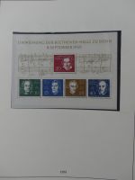 BRD Bund ab 1955 besammelt im Leuchtturm Vordruck #LZ225