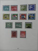 BRD Bund ab 1955 besammelt im Leuchtturm Vordruck #LZ225