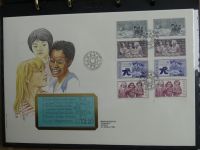 Europa Markenheftchen FDCs Im Album #LZ242