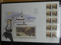 Europa Markenheftchen FDCs Im Album #LZ242