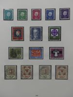 BRD Bund gestempelt besammelt im Safe Binder #LZ263