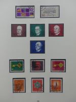 BRD Bund gestempelt besammelt im Safe Binder #LZ263