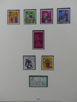 BRD Bund gestempelt besammelt im Safe Binder #LZ263