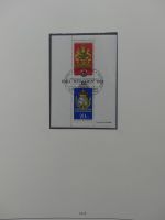 BRD Bund gestempelt besammelt im Safe Binder #LZ263