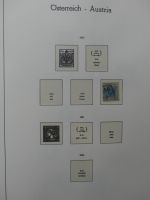 Österreich ab Klassik mit u.a. Grazer Aufdruck im Leuchtturm Vordruck #LZ275