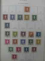 Österreich ab Klassik mit u.a. Grazer Aufdruck im Leuchtturm Vordruck #LZ275