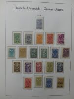 Österreich ab Klassik mit u.a. Grazer Aufdruck im Leuchtturm Vordruck #LZ275