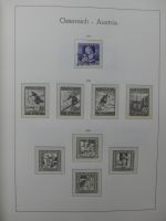 Österreich ab Klassik mit u.a. Grazer Aufdruck im Leuchtturm Vordruck #LZ275