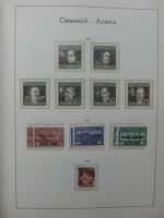 Österreich ab Klassik mit u.a. Grazer Aufdruck im Leuchtturm Vordruck #LZ275