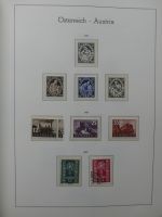 Österreich ab Klassik mit u.a. Grazer Aufdruck im Leuchtturm Vordruck #LZ275