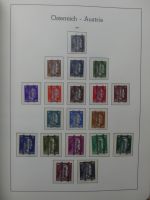 Österreich ab Klassik mit u.a. Grazer Aufdruck im Leuchtturm Vordruck #LZ275