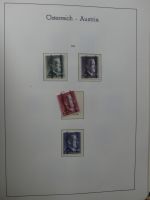 Österreich ab Klassik mit u.a. Grazer Aufdruck im Leuchtturm Vordruck #LZ275