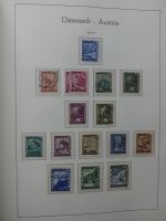 Österreich ab Klassik mit u.a. Grazer Aufdruck im Leuchtturm Vordruck #LZ275