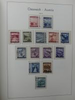 Österreich ab Klassik mit u.a. Grazer Aufdruck im Leuchtturm Vordruck #LZ275