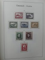 Österreich ab Klassik mit u.a. Grazer Aufdruck im Leuchtturm Vordruck #LZ275
