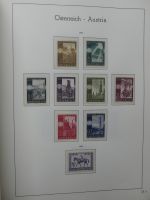 Österreich ab Klassik mit u.a. Grazer Aufdruck im Leuchtturm Vordruck #LZ275