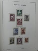 Österreich ab Klassik mit u.a. Grazer Aufdruck im Leuchtturm Vordruck #LZ275