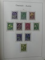 Österreich ab Klassik mit u.a. Grazer Aufdruck im Leuchtturm Vordruck #LZ275