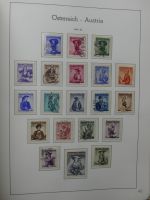 Österreich ab Klassik mit u.a. Grazer Aufdruck im Leuchtturm Vordruck #LZ275