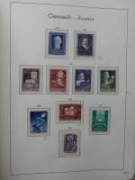 Österreich ab Klassik mit u.a. Grazer Aufdruck im Leuchtturm Vordruck #LZ275