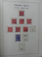 Österreich ab Klassik mit u.a. Grazer Aufdruck im Leuchtturm Vordruck #LZ275