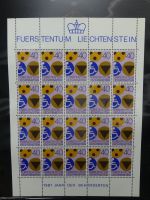 Liechtenstein Kleinbögen und Markenheftchen im Leuchtturmbinder #LZ282