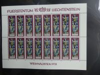 Liechtenstein Kleinbögen und Markenheftchen im Leuchtturmbinder #LZ282