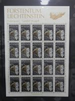 Liechtenstein Kleinbögen und Markenheftchen im Leuchtturmbinder #LZ282