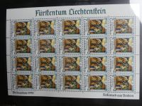 Liechtenstein Kleinbögen und Markenheftchen im Leuchtturmbinder #LZ282
