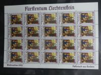 Liechtenstein Kleinbögen und Markenheftchen im Leuchtturmbinder #LZ282
