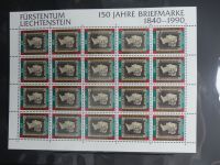 Liechtenstein Kleinbögen und Markenheftchen im Leuchtturmbinder #LZ282