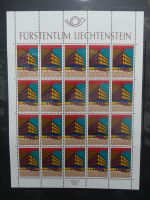 Liechtenstein Kleinbögen und Markenheftchen im Leuchtturmbinder #LZ282