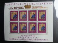 Liechtenstein Kleinbögen und Markenheftchen im Leuchtturmbinder #LZ282