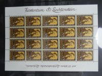 Liechtenstein Kleinbögen und Markenheftchen im Leuchtturmbinder #LZ282