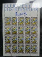 Liechtenstein Kleinbögen und Markenheftchen im Leuchtturmbinder #LZ282